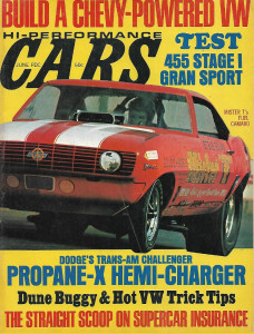 HI PERFORMANCE CARS 1970 JUNE - 455 STAGE I GRAN SPORT TEST, DODGE TRANS-AM 